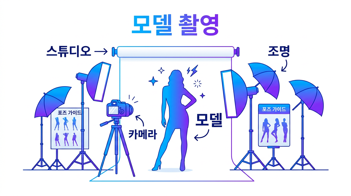 모델 촬영