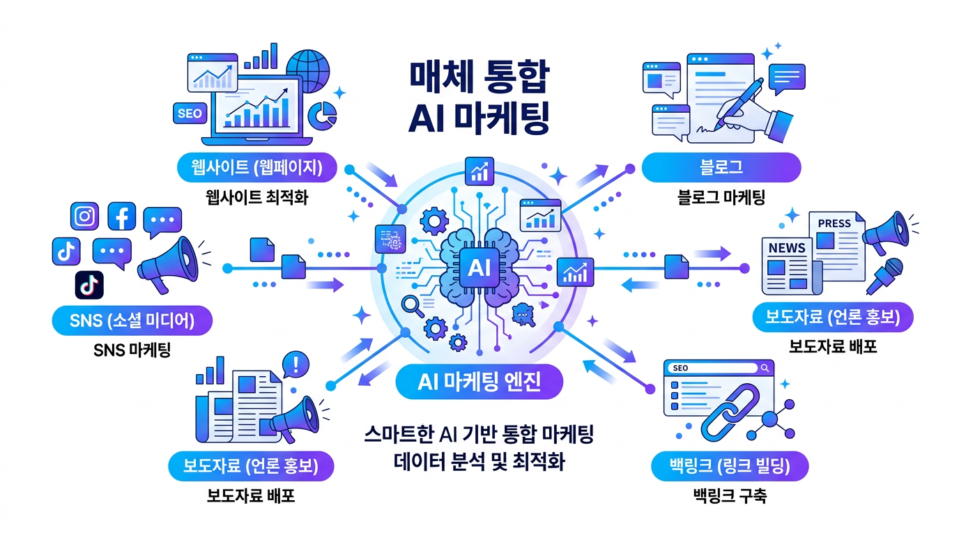 매체 통합 AI 마케팅